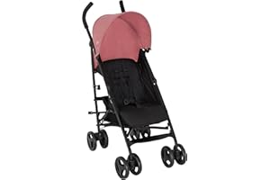 Graco - EZLite™ Passeggino leggero da viaggio, dalla nascita fino a circa 3 anni (0-15 kg), colore Dusty Rose
