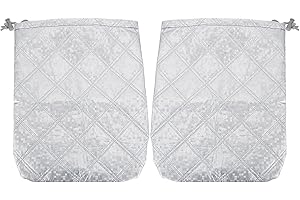 LIOOBO 1 Paar Seitenspiegel Schneedecke Spiegel Frostschutz Rückspiegel Regenschutz Seitenspiegelabdeckung Autospiegel Schutzhülle Auto Außenspiegel Frostabdeckung (Silber)