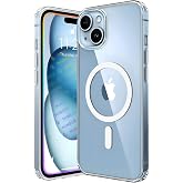 Minesk iPhone 15 i&ccedil;in Origin Serisi Premium Kalite Magsafe ile Uyumlu Kılıf Crystal Clear Super Şeffaf Materyal ve İnceltilmi