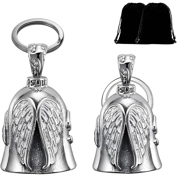 Lot De 3 Porte-clés Personnalisés Moto - Brodés 'La Clé Du Bonheur' Avec Motif ECG, Tissu Antidérapant 13cm
