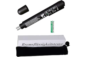 HHTEC Testeur de Liquide de Frein Brake Fluid Tester 5 LED