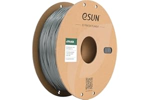 eSUN TPU 95A Filament 1,75 mm, Elastyczny Termoplastyczny Poliuretan (TPU), Dokładność Pomiaru +/- 0,05 mm, Szpula do Drukarki 3D w Opakowaniu Próżniowym, Szary