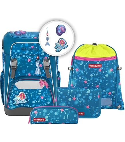 Scout zaino della scuola Basic Genius Set 4 -pezzi Space