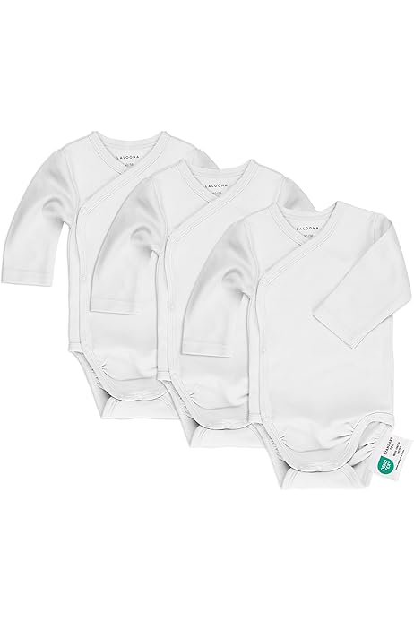 LÄSSIG Baby Lätzchen Set - 3 Stk., Muselin Baumwolle, Klettverschluss, Sweet Dreams