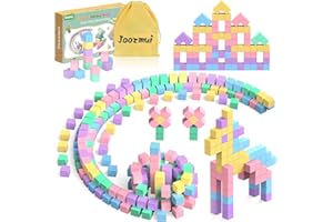 Joozmui Magnetic Building Blocks for Kids, 45 PCS Magnetic Blocks For Kids Boys Toys Age 3 4 5 6 7 8 Travel Construction Toys Gifts for Boys Girls Montessori Sensory Toys (0.98 Inch*0.98 Inch)