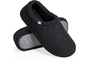 VeraCosy Ladies Memory Foam Plush Slippers Pantofole in cotone antiscivolo con fodera in pile polare