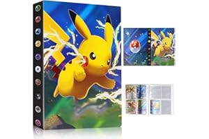 Egmelos Sammelkarten Album, Sammelalbum mit niedlichem Cartoon-Muster, Sammelalbum Album Kompatibel Diverse Karten, Karten Album Buch umfasst 30 Seiten und fasst bis zu 240 Karten