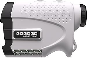 Gogogo Sport Vpro Golf Range Finder 1200Y, OLED, 7X,Slope On/Off,Magnet Strip,Tournament Legal, High-Precision GS24 Range Finder Golf,Fast Flag-Lock with Pulse Vibration, Ultra Clear