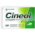 Cineol Eucalyptus Oil - 100% Nature - Capsules with Eucalyptus Oil - for inflammations of The Upper Respiratory Tract and colds - Food Supplement, 50pcs.