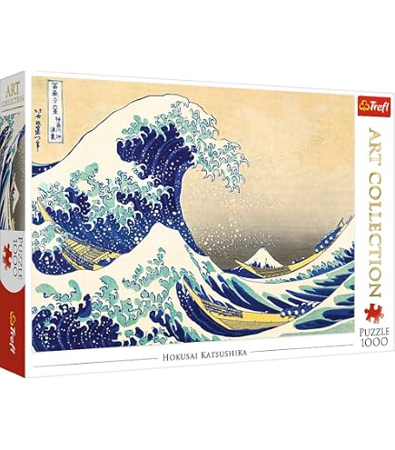 Clementoni Museum Collection: La Grande Onda Di Hokusai In 1000 Pezzi. Puzzle Per Adulti, Quadri Famosi, Made In Italy - 2