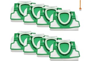 IZSOHHOME aspiradora Bolsa de polvo de repuesto para aspiradora Bolsas de polvo compatibles con VK200 FP200 Vorwerk Kobold 8 piezas