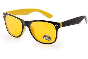 Morefaz Unisex Night and Day Vision Driving Glasses Polarized Poor Weather Conditions Drivers UK MFAZ Ltd