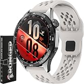 Rongep [Air Loop] Huawei ile Uyumlu 22mm Kordon GT7/GT7 Pro/GT6/6 Pro/Runner 2/GT5/5 Pro/GT4/GT3 46mm i&ccedil;in Pin-and-Tuck Toka 