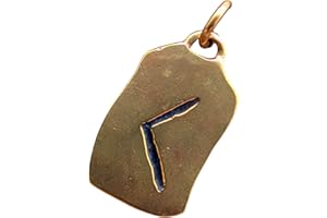 Kiss of Leather - Ciondolo Rotondo Kenaz, in Bronzo, n. 92