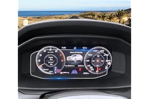 Coleya Pellicola Protettiva per Display Compatibile con Cupra Formentor 2021-2024, Pellicola Protettiva in Vetro Temperato, 9H Antigraffio Proteggi Schermo del Cruscotto (10,25 Pollici)