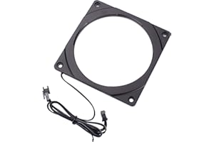 PHANTEKS Kit de accesorios para ventilador ph-ff120drgbp BK01, negro