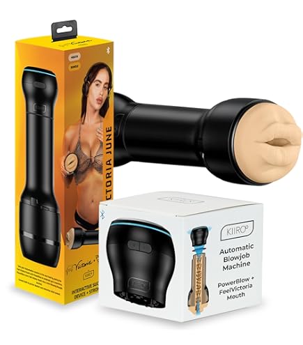 KIIROO Male Stroker Rae Lil Black – FeelStar Male Masturbator Moulded from  Real-Life Body Parts – Realistic Design – Soft, Skin-Like Material –  Optimised for Keon and PowerBlow : Amazon.co.uk: Health &
