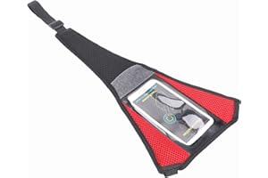 VGEBY Protezione del Sudore della Bici, Copertura del Sudore del Telaio della Bicicletta Rete del Sudore per Ciclismo con Custodia per Telefono Rastrelliere e deposito per l'equitazione