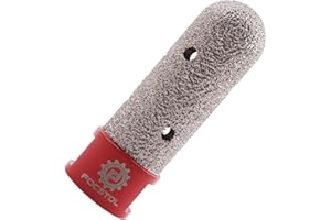 FOCSTOL Broca Fresado Diamante 20mm - Broca de Dedo Diamante para Agrandar Esmerilado y dar Forma Orificios Existentes en Azulejos Porcelana Cerámica Mármol Granito de Piedra M14 Rosca