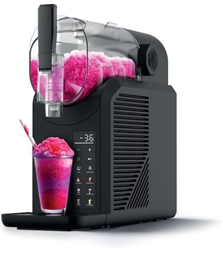 Machine à Granité 5-en-1 FOHERE - 2L Sans Glaçons, Auto-Nettoyante - Pour Slush, Cocktail, Milkshake