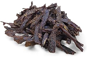 NEW BEER SNACK - Beef Jerky - Snack de Boeuf Séché - Viande Séchée Assaisonnée Aromatiquement - Cadeau Gourmand - Nourriture Humain, Snack Salé - Chunky de Boeuf, Goût Français, 500 g