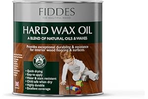 Fiddes Matt Finish Hard Wax Oil 250 ml, Clear