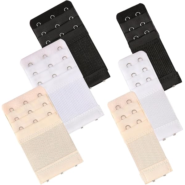 9 Extensions De Soutien-gorge - 2, 3 Et 4 Crochets - Élastiques Et Confortables - Pour Ajuster Facilement Ta Lingerie