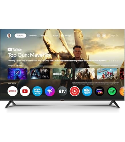 TCL 50 Inch TV Smart 4K HDR Certified Android - 50P615 (2020 Model