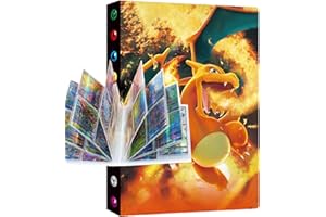 BSDPPT Raccoglitore per Carte, Album di Carte da Collezione, Raccoglitore Carte 30 Pagine,Libro di carte con un massimo di 240 carte-OU6