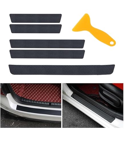 Stoßstangenschutz Für Mini Clubman R55 - Schwarz, 87cm Ladekantenschutz 2007-2014