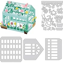 BENECREAT 3D Berry Box Stanzformen – Metallschablonen Für Scrapbooking, Karten & Deko, 8x18,2 Cm