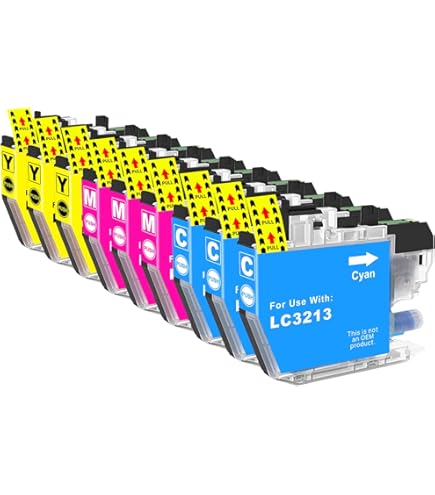 New Compatible Ink Cartridge Lc3211 Lc3213 For Brother Dcp-j772dw Dcp