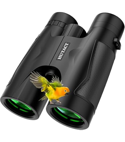 Binoculars For Adults Sky Bird Watching Stargazing, AISOO Professional HD 10×25 Copact
