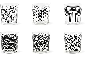 Excelsa Emily Lot de 6 verres à eau, verre, capacité 350 ml.