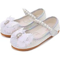 Chaussures Princesse Elsa Reine Des Neiges - Paillettes Brillantes - Confortables - Antidérapantes - Taille 33