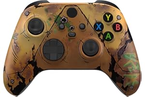 ‎EXTREMERATE eXtremeRate Front Gehäuse Case für Xbox Series X/S Controller, Ersatz Vordere Hülle faceplate Skin Shell Cover Zubehör für Xbox Core Controller Model 1914(Ödland)-KEIN Gamepad