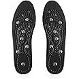 1 Pair of Magnetic Massage Insoles, Acupressure Foot Massage Pads, Breathable and Comfortable Insoles, Magnetic Insoles, Orthopedic Insoles, Removable Insoles