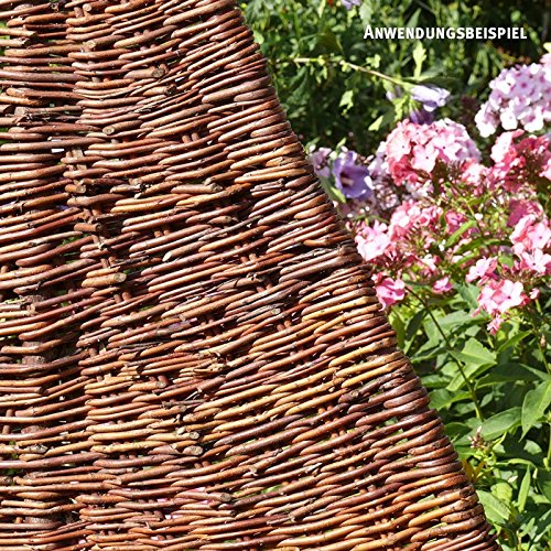 VIDEX-Sichtschutz-Weidenbaum, natur, groß, Ca. B: 110cm x H: 240cm (davon 95cm Stamm) - 2