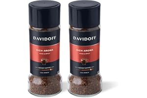 Davidoff Café Rich Aroma and Espresso 57 Instant Coffee - Combo Pack Jar, 2 x 100 g