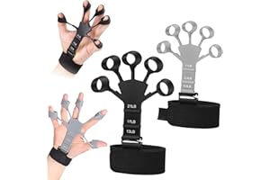 Bzzerumy Lot de 2 appareils d'entraînement pour la main - Pour un entraînement intense et une meilleure prise en main