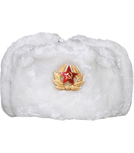 Russische Ushanka Hoed Rusland Ushanka Bomber Hoed Vrouwen Man Sovjet Militaire Badge Winter Hoed Oorklep Sneeuw Cap Trapper Bomber Cap-Black_Badge