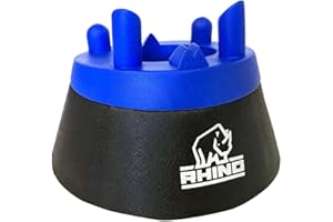Rhino Unisex Screw-in Rhino Screw in Kicking Tee, White, One Size UK