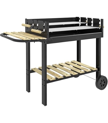 AKTIVE 52897 - Holzkohlegrill it Doppelgrill