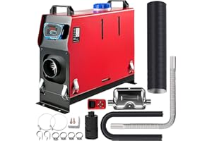 ‎VEVOR VEVOR 12V Diesel Lufterhitzer, 5KW Standhezung Diesel, Luft Dieselheizung, Air Diesel Heizung, Air Standheizung mit Schalldämpfer für Auto RV Boote LKW Wohnmobil(1 Luftauslass)