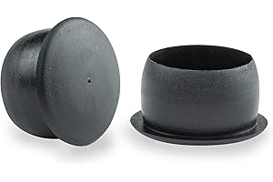 NIMA PARTS Lot de 20 bouchons d'obturation – Fabriqué en Allemagne – En plastique de qualité supérieure résistant aux intempéries – Capuchons pour trous de perçage, cache trous, bouchons en plastique (10,0 mm,