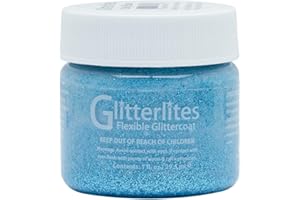 Angelus Couleur Glitterlites 1 oz Sky Blue