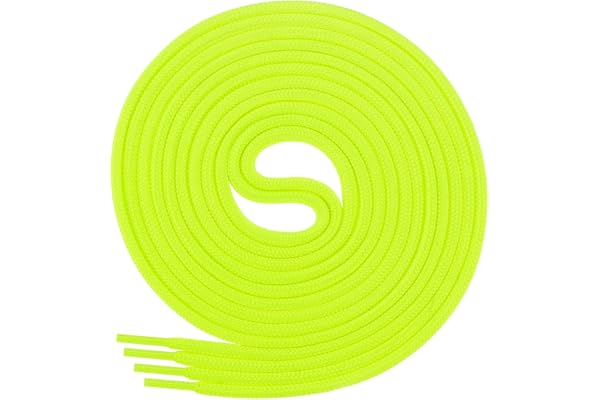 Di Ficchiano© Qualité-Lacets, Ronds,Lacets pour Chaussures en Cuir, Chaussures de Sport, Durable, ø 3 mm, 21 Couleurs, Longueurs 60-130 cm