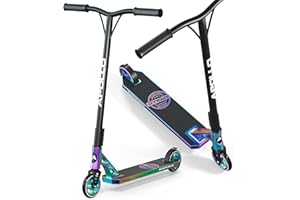 Monopattino Stunt Scooter GENESIS Pro della Apollo - Robusto Monopattino Stuntscooter Pro con cuscinetti a sfera ABEC 9, Funscooter, Kickscooter, Trickscooter, Freestylescooter