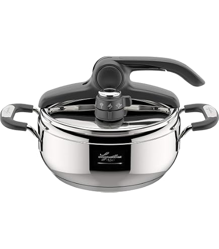 Tescoma Ultima Pentola In Acciaio Inox 18/10 Con Coperchio Orientabile – ∅ 20 Cm, 4 Litri – Adatta A Induzione