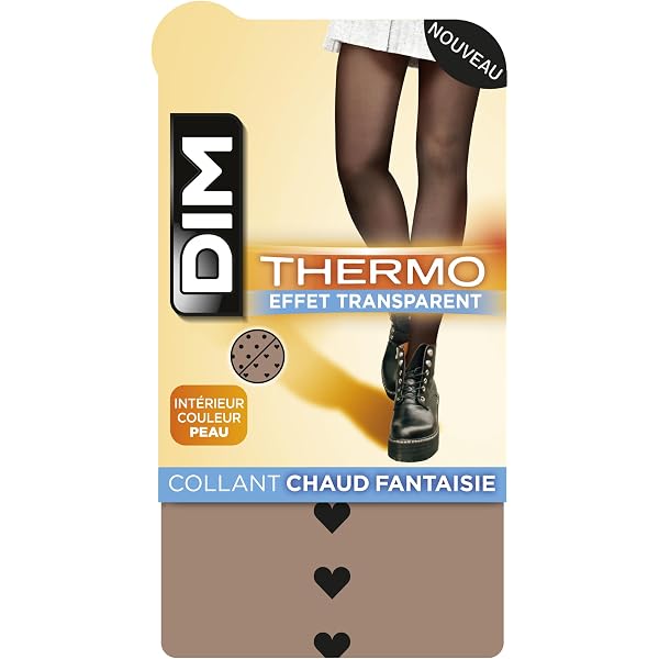 Lot De 4 Collants Dim Style Fantaisie - Taille 1/2 - Noir - Neuf Dans Emballage
